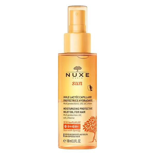 Nuxe Sun Huile Lactée Capillaire Protectrice (100 ml)