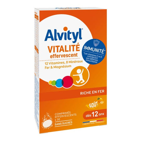 Alvityl Vitalité effervescent (30 comprimés)
