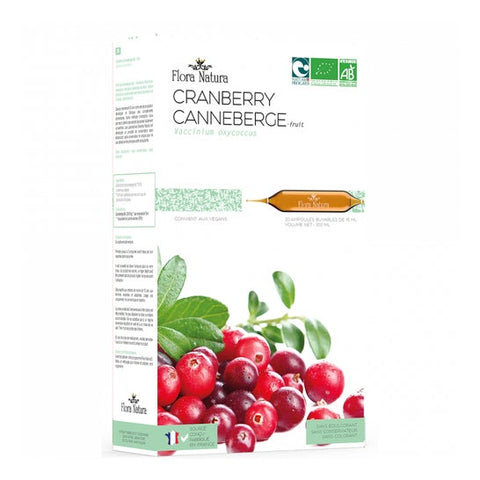 Flora Natura Cranberry Canneberge Bio (20x15ml)