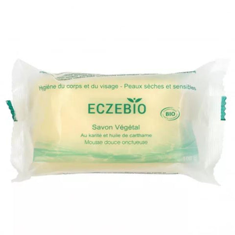 Oemine Eczebio Organic Shea and Safflower Vegetable Soap Dry and Sensitive Skin 100g