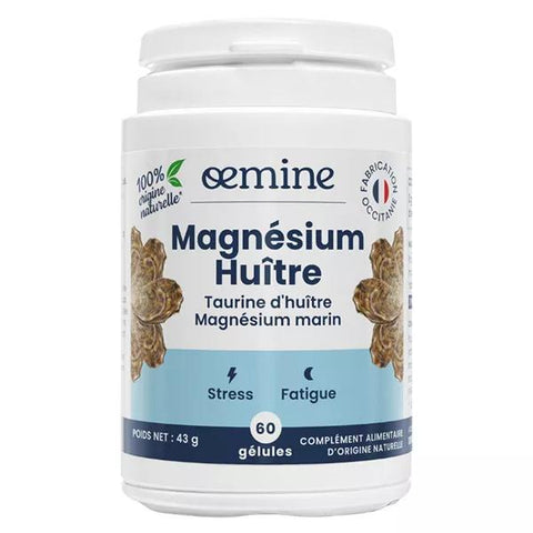 Oemine Magnesium Oyster Stress and Fatigue 60 capsules