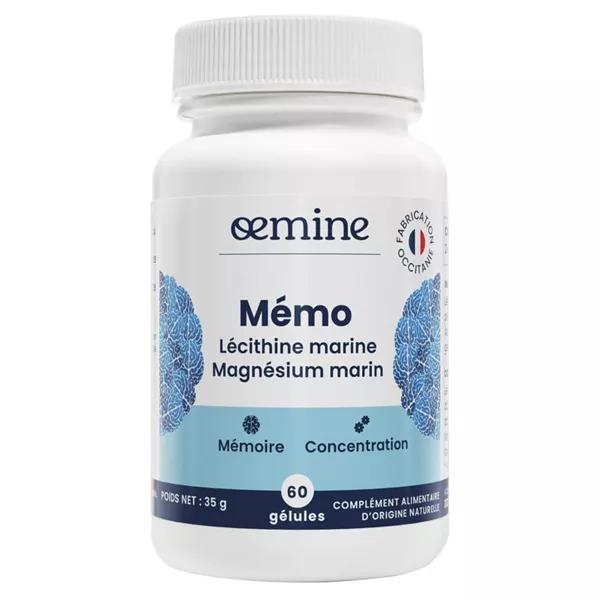 Oemine Memo 60 gélules