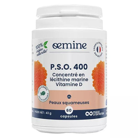 Oemine P.S.O. 400 Maintenance of Normal Skin 60 capsules