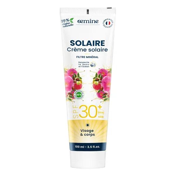 Oemine Solaire Crème Écran Bio Spf 30 Uva+Uvb 100 ml