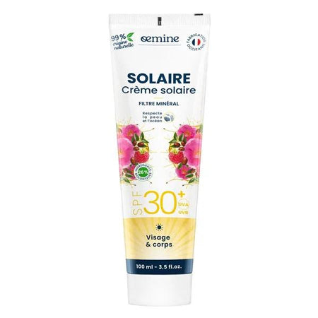 Oemine Solaire Crème Écran Bio Spf 30 Uva+Uvb 100 ml