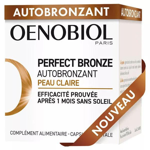 Oenobiol Perfect Bronze Self-Tanner Fair Skin 30 capsules