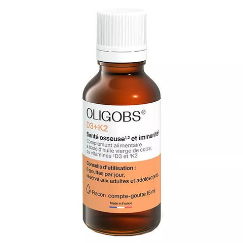 Oligobs D3+K2 Vitamins 15ml