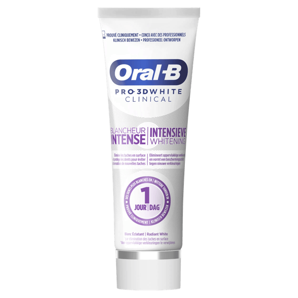 Oral-B Pro 3D White Clinical - 75ml