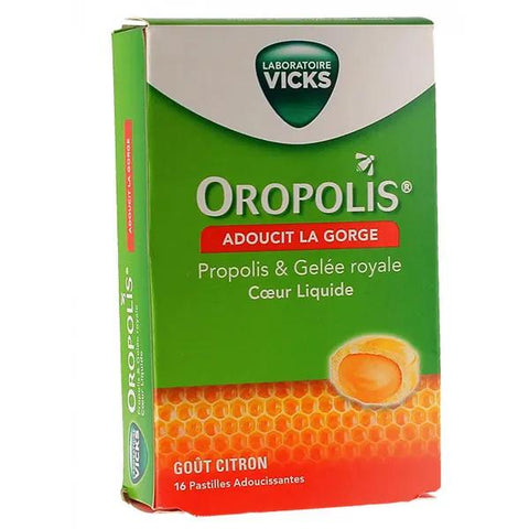 Oropolis Liquid Core Royal Jelly 16 lozenges