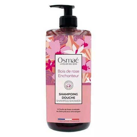 Osmaé Organic Enchanting Rosewood Shower Shampoo 1L