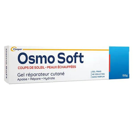 Osmo Soft Brûlures et Coups de Soleil Apaise Réhydrate Gel 150g