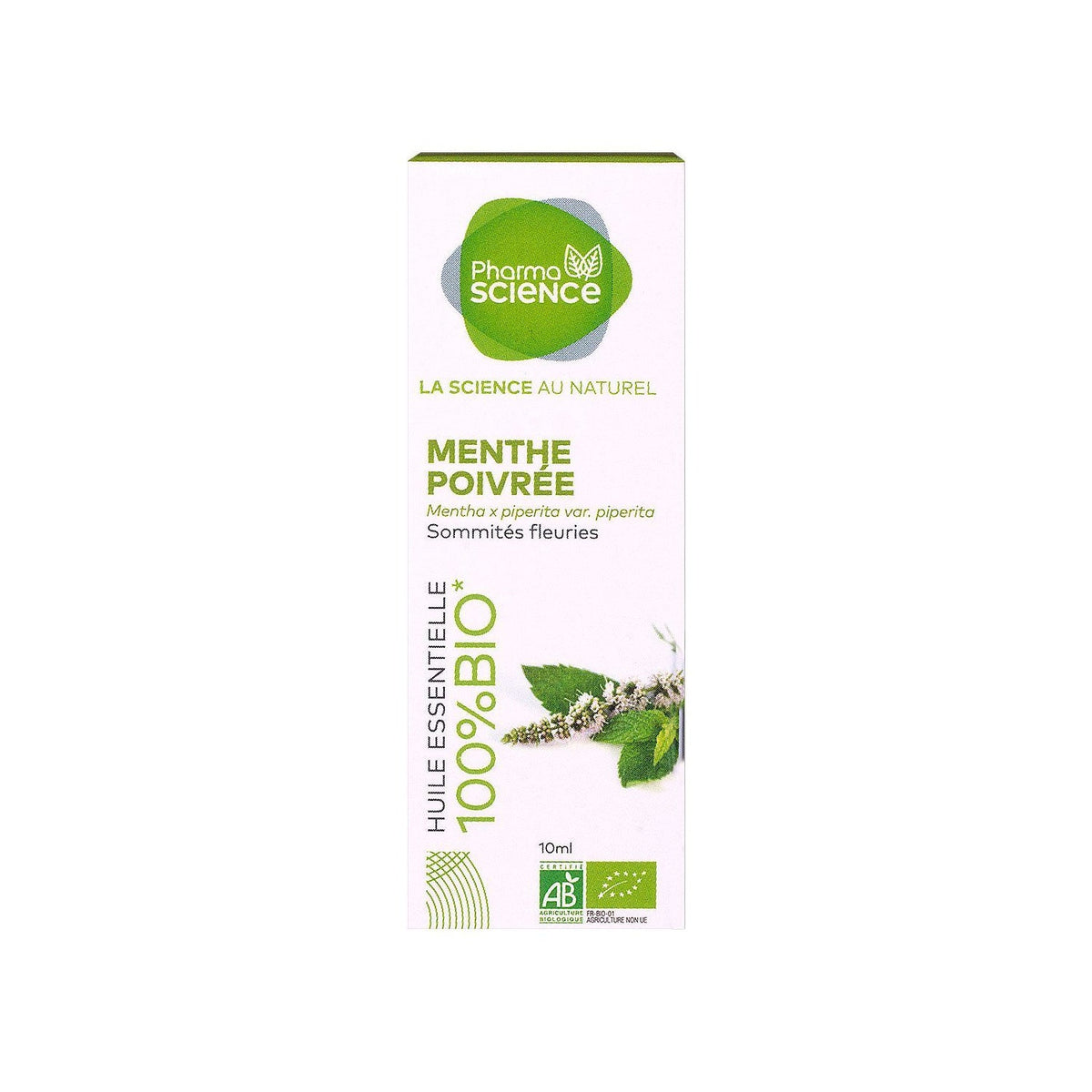 Pharmascience Huile Essentielle Menthe Poivrée (10 ml)