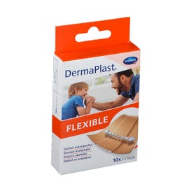 Dermaplast Pansement flexible 6x10 cm (10 pièces)