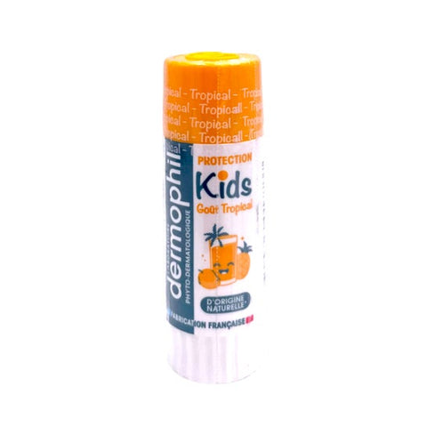 Dermophil Stick Lèvres Protection Kids Goût Tropical (4 g)