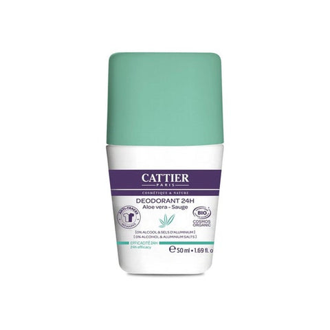 Cattier Déodorant 24H Roll-On (50 ml)