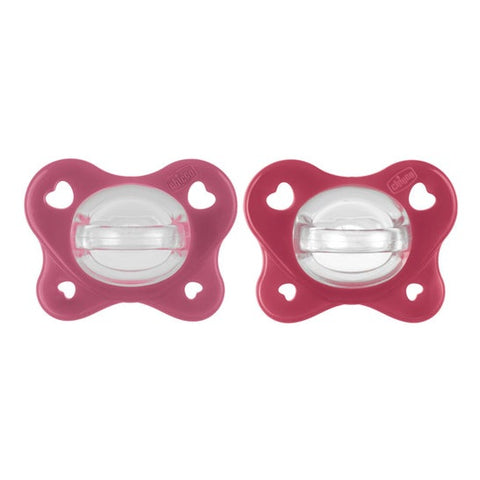 Chicco PhysioForma Soft pink pacifier 16-36M (1 piece)