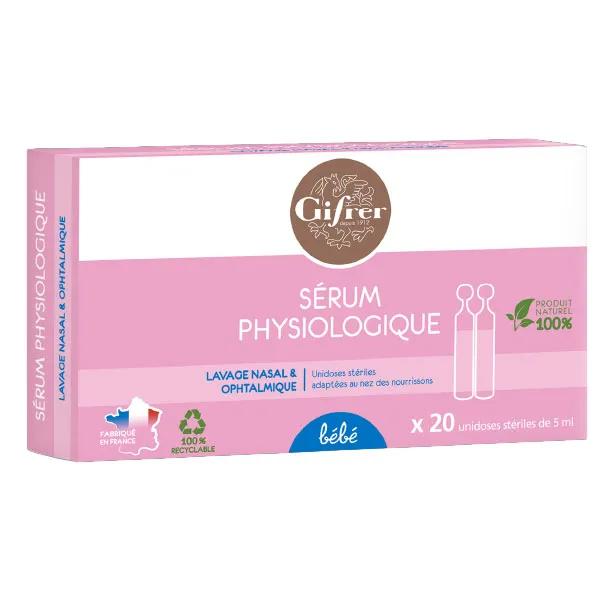 Gifrer Sérum Physiologique (20 unidoses)