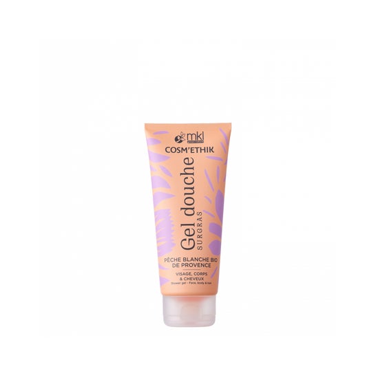 Mkl Gel Douche Cosm'ethik Pêche Blanc 200ml
