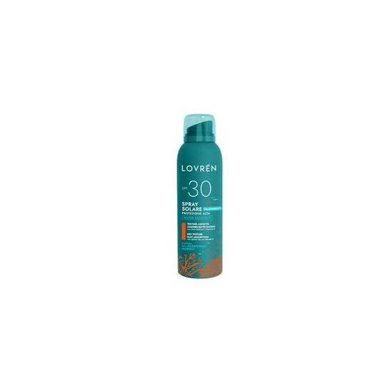 Lovren Spray Solaire Résistant à Eau Visage et Corps Spf30 150ml