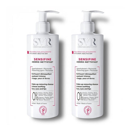 SVR Sensifine Dermo-Nettoyant 2x400ml
