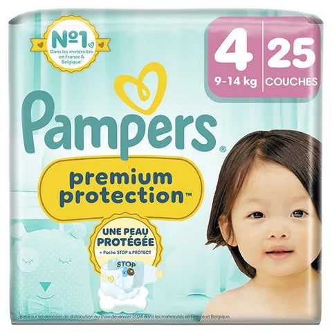 Pampers Premium Protection Diapers Size 4 (9-14 kg)