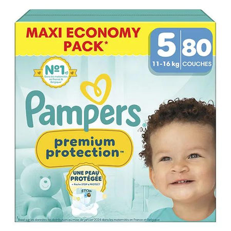 Pampers Premium Protection couches-culottes Maxi Pack T5 (11-16 kg)