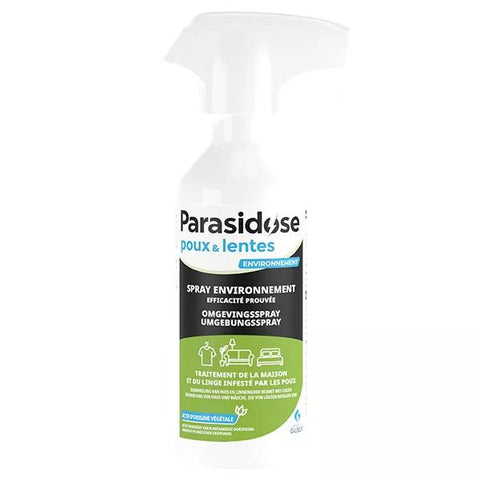 Parasidose Poux-Lentes Spray Environnement Actif Végétal 250ml
