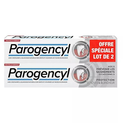 Parogencyl Gum Prevention Whitening Toothpaste Pack of 2 x 75ml