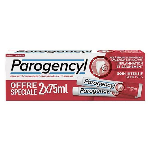 Parogencyl Intensive Gum Care Toothpaste - Pack of 2 x 75ml