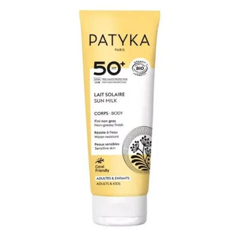 Patyka Organic Sun Milk Body SPF 50+ 100ml
