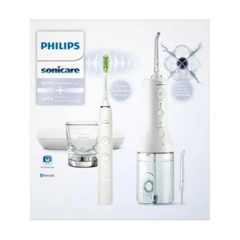 Philips Sonicare DiamondClean 9000 + Power Flosser White