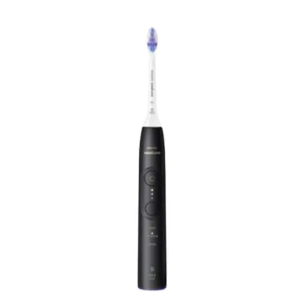 Philips Sonicare HX7411/01 Brosse à dents Série 6500 Noir + étui + 1 tête de brosse
