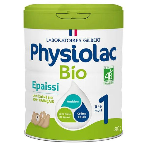 Physiolac Bio 1st Age Thickened Formula Milk 800g