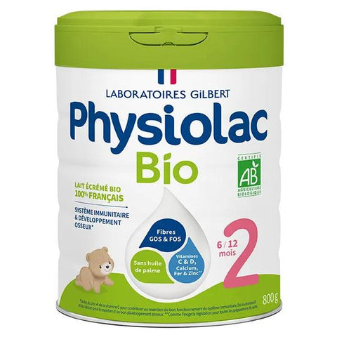 Physiolac Bio 2nd Age Milk 800g