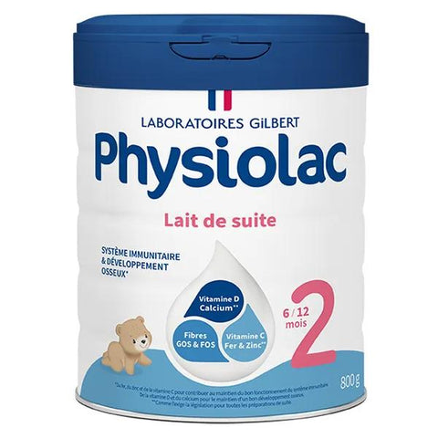 Physiolac Follow-on Milk 6 to 12 months 800g