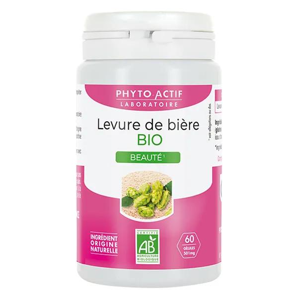 Phyto-Actif Beauté Gélules Levure De Bière Bio 60 gélules