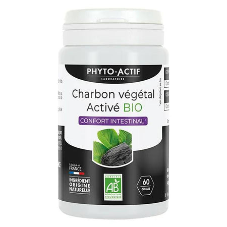Phyto-Actif Digestion Charbon Végétal Bio gélules (60 gélules)