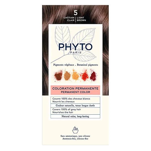 Phyto PhytoColor Coloration Permanente N°5 Châtain Clair