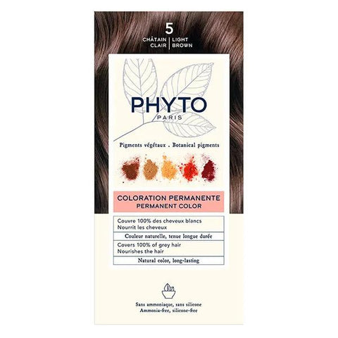Phyto PhytoColor Coloration Permanente N°5 Châtain Clair