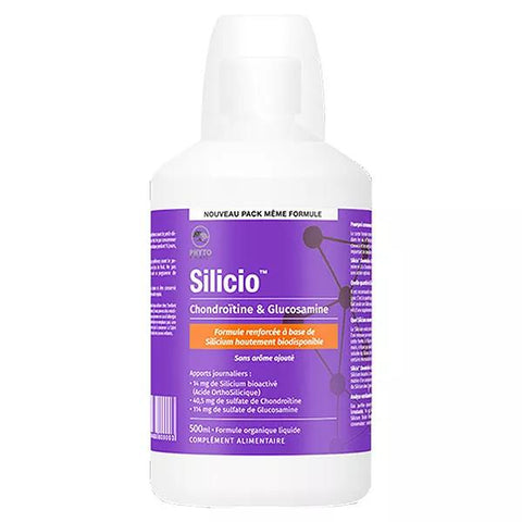 Phyto Research Silicio Silicium Chondroitine et Glucosamine 500ml