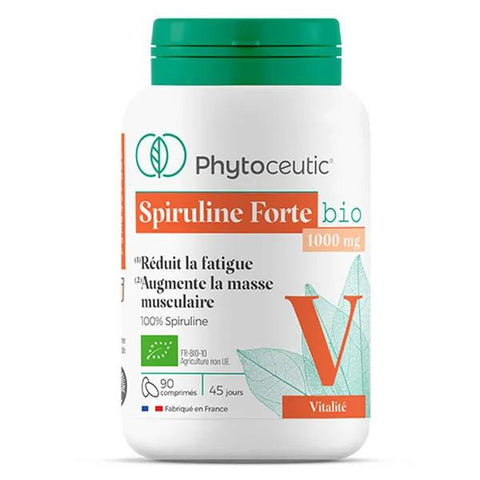 Phytoceutic Spiruline Forte 1000mg Bio 90 comprimés