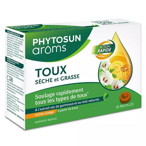 Phytosun Arôms Cough Lozenges 20 Lozenges