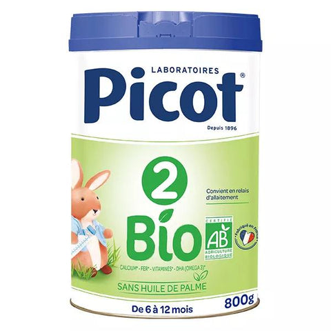 Picot Bio 2nd Age Milk 800g