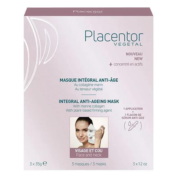 Placentor Végétal Masque Intégral Anti-Age (boîte de 3)