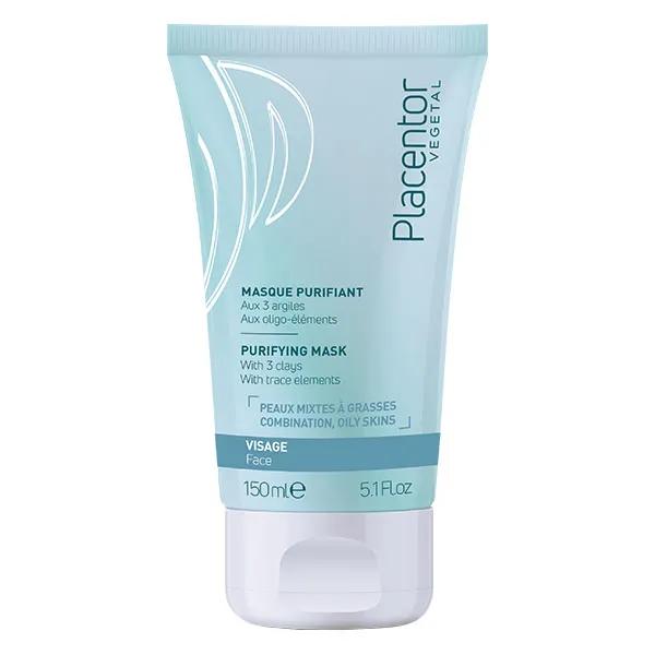 Placentor Masque Purifiant à l'Argile Verte Peaux Mixtes - Grasses (150 ml)
