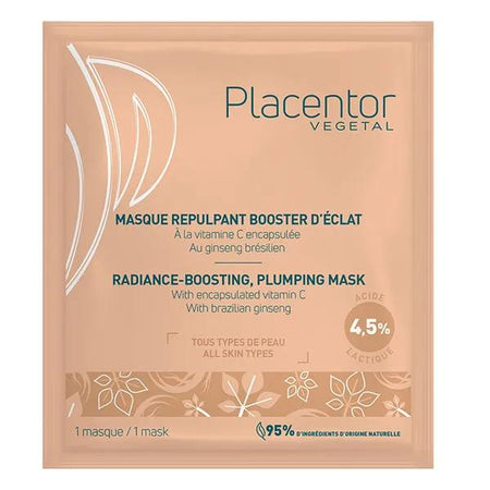 Placentor Végétal Masque repulpant booster d'éclat (25 g)