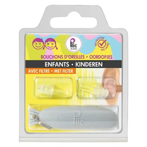 Plic Audio Kids' Filtered Earplugs