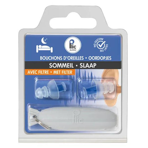 Plic Audio Earplugs with Special Sleep Filter