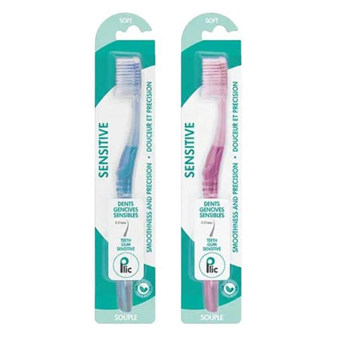 Plic Brosse à dents Sensitive poils Souples pour dents et gencives sensibles
