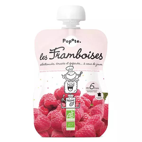 Popote Les Fruits Gourde Framboise +6mois Bio 120g